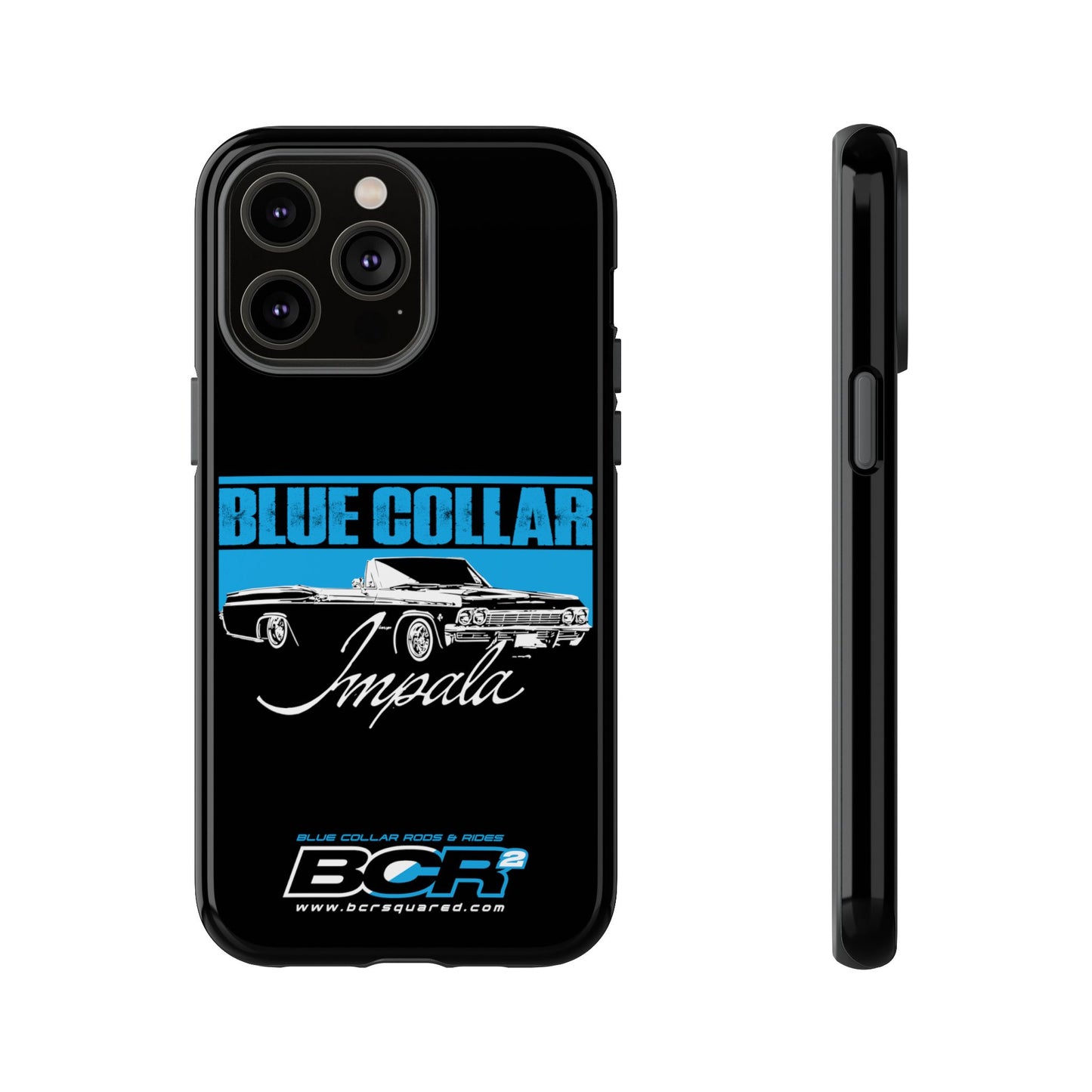 Blue Collar Impala Black Phone Cases