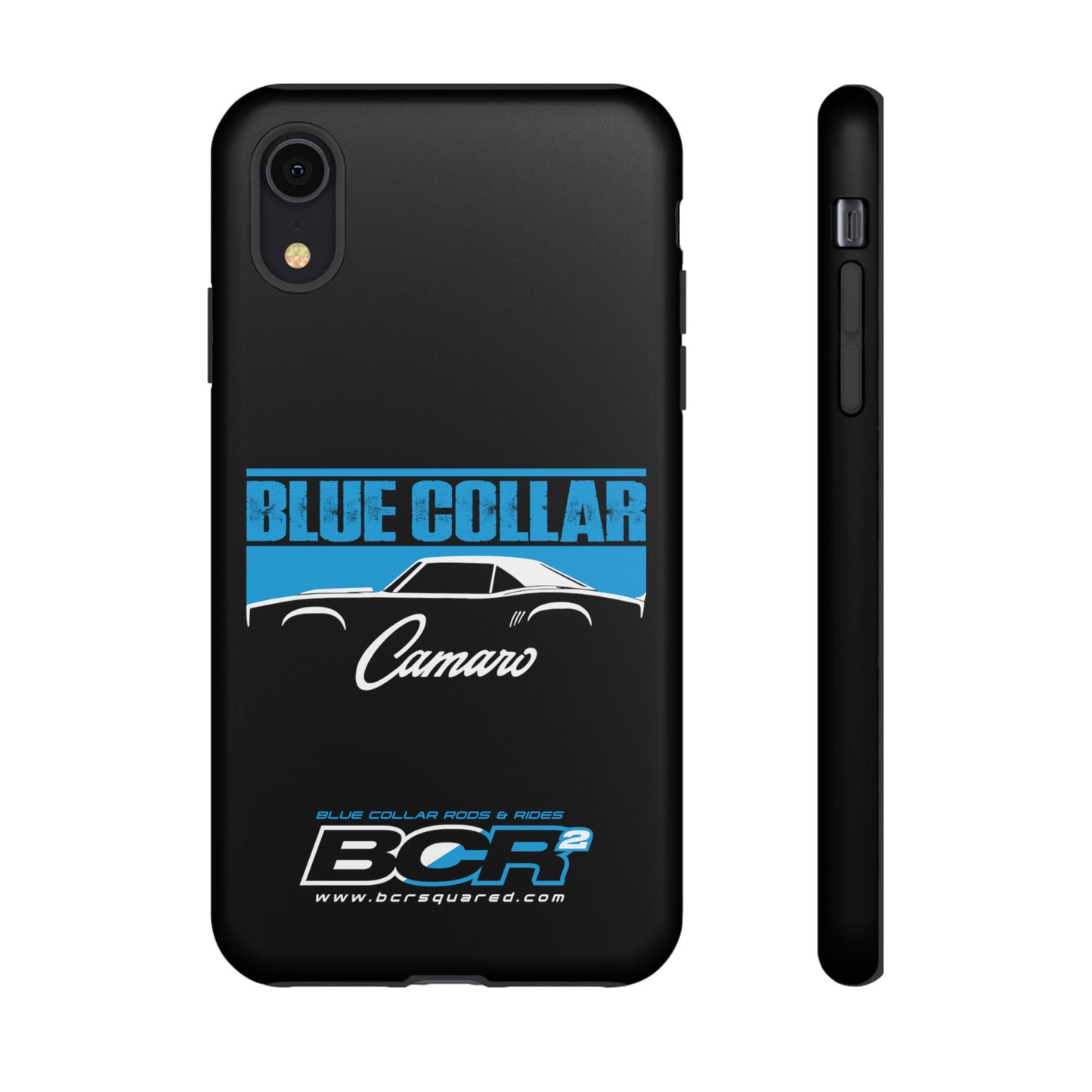 Blue Collar 1st Gen Camaro Black Phone Cases