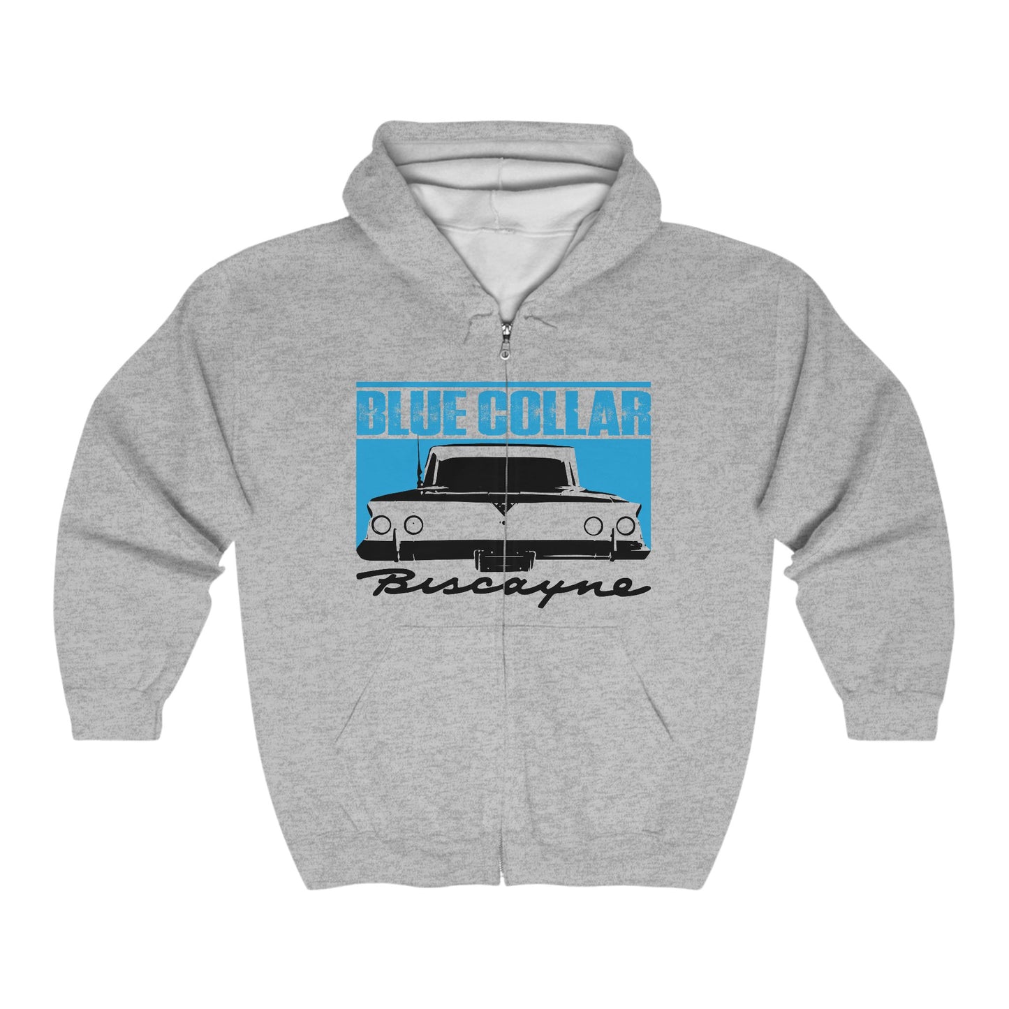 Blue Collar Biscayne Zip up hoodie