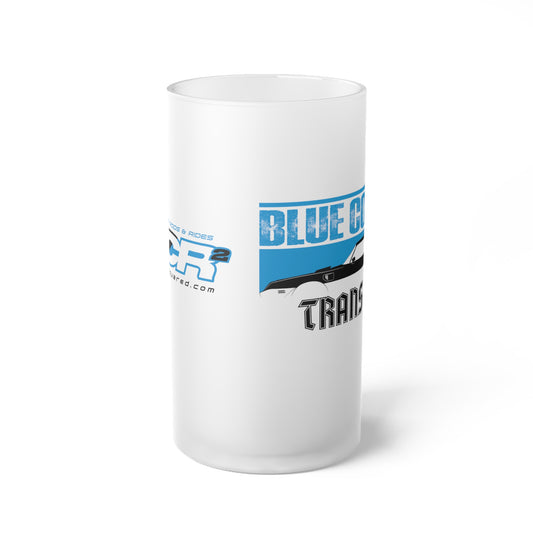 Blue Collar Trans Am Frosted Beer Mug