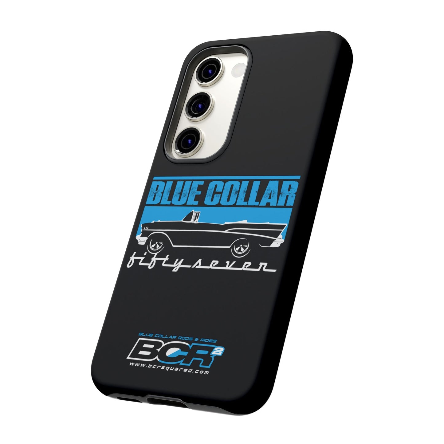 Blue Collar Fifty Seven Black Phone Case