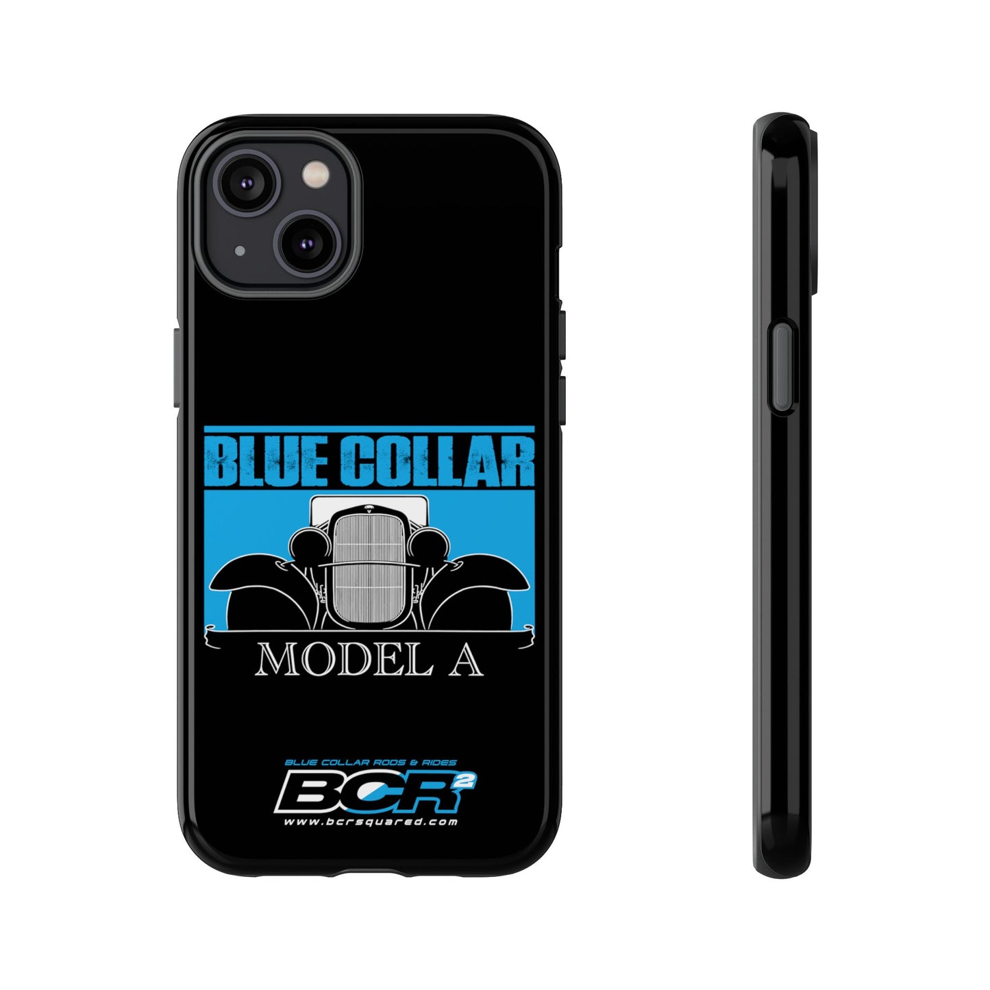 Blue Collar Model A Black Phone Case