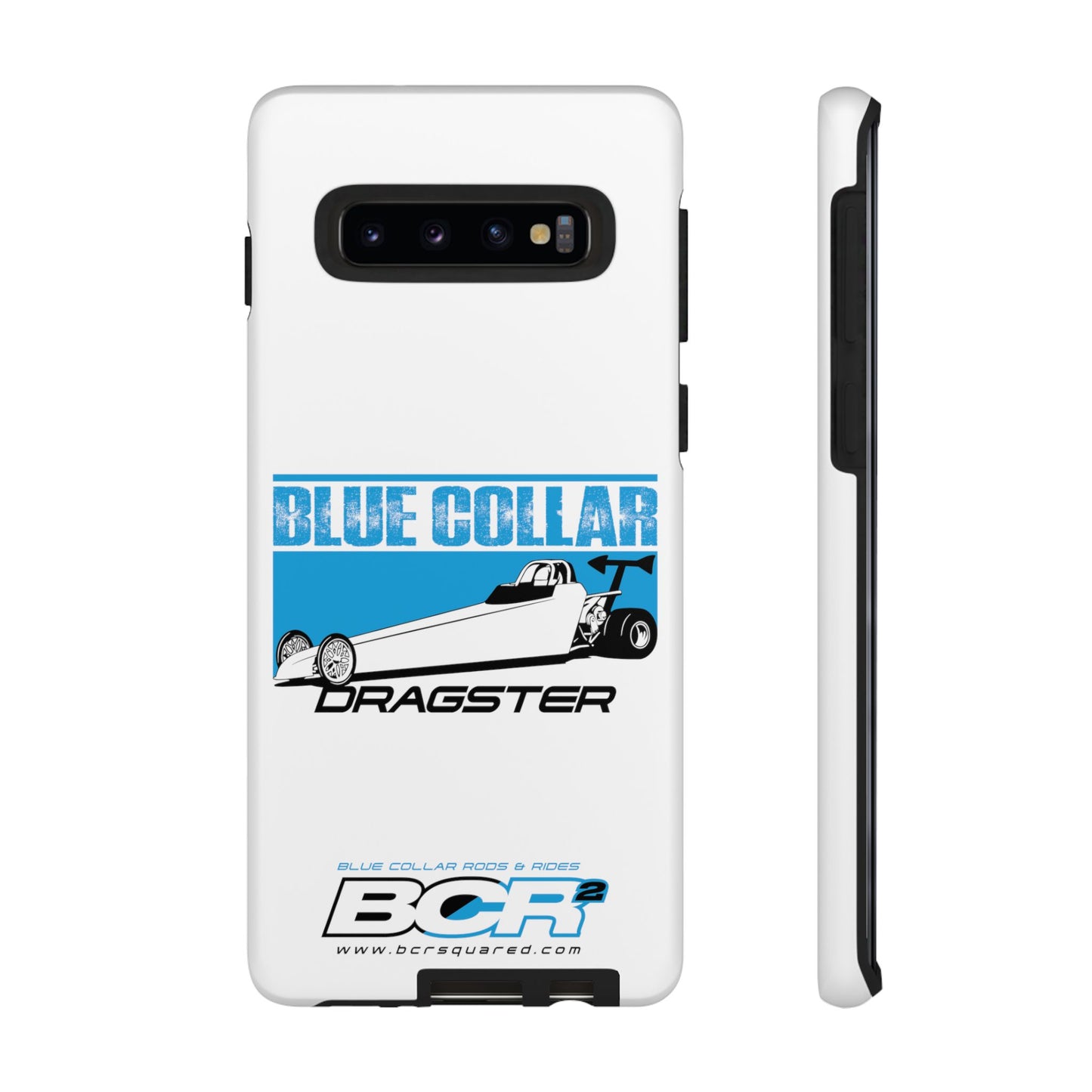 Blue Collar Dragster Phone Cases