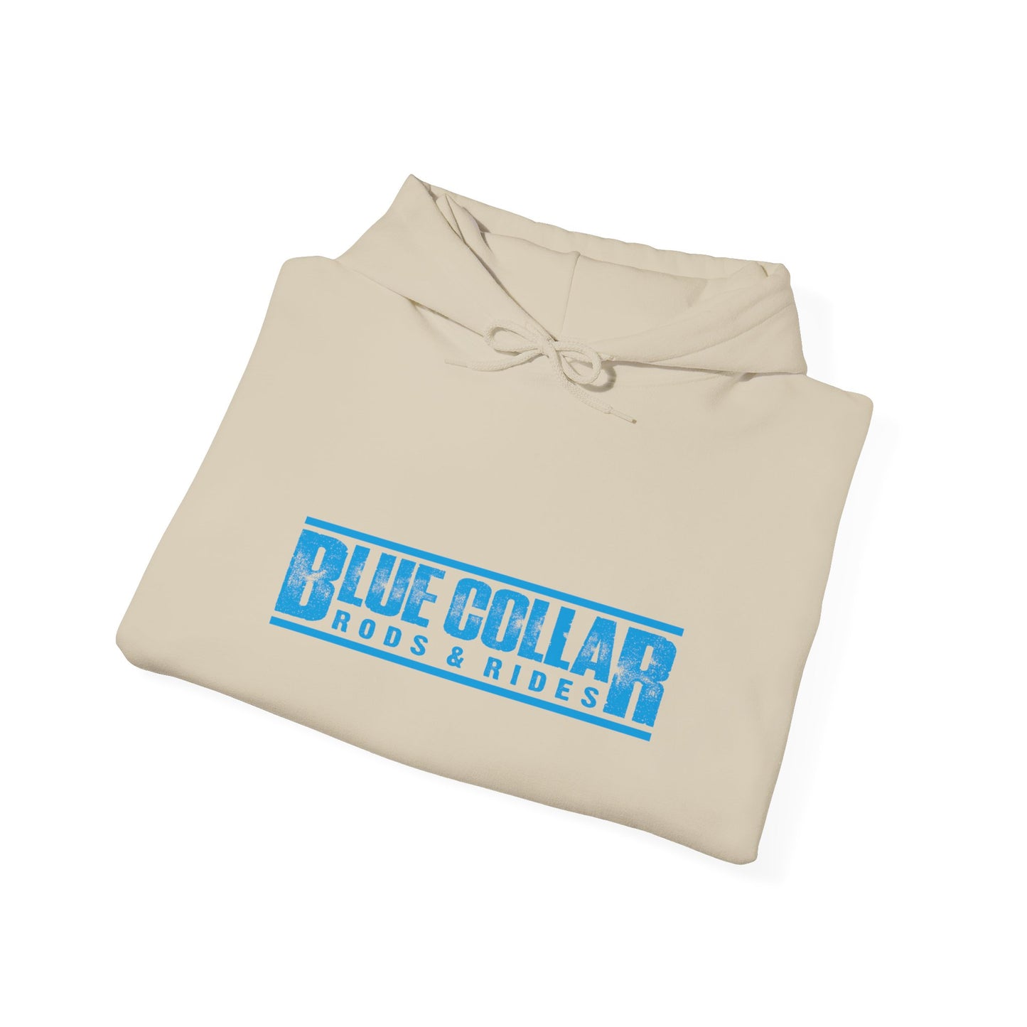 Blue Collar Block Logo Hoodie