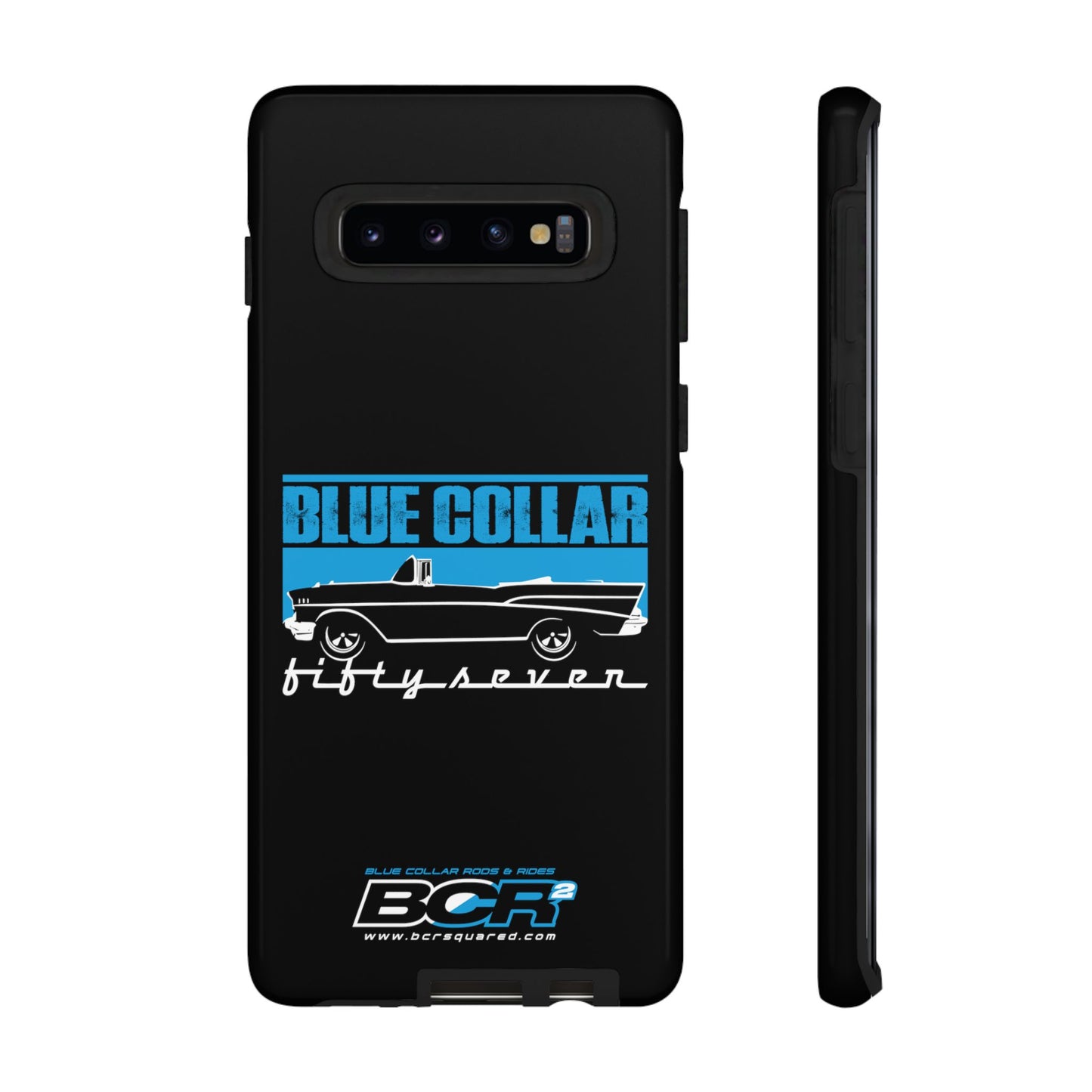 Blue Collar Fifty Seven Black Phone Case