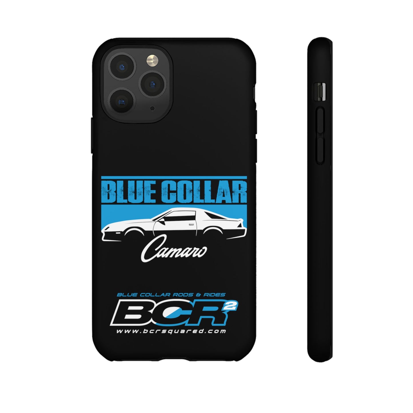 Blue Collar 3rd Gen Camaro Black Phone Cases