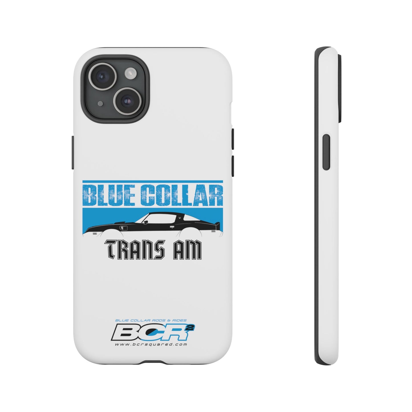 Blue Collar Trans Am White Phone Case