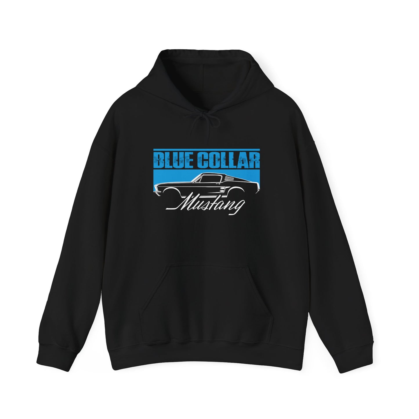 Blue Collar Mustang Hoodie