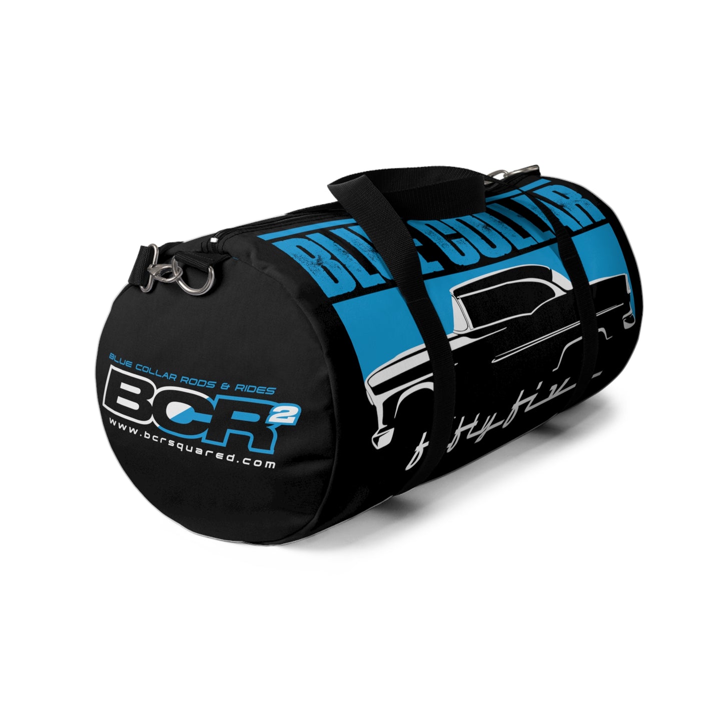 Blue Collar Fifty Five Black Duffel Bag