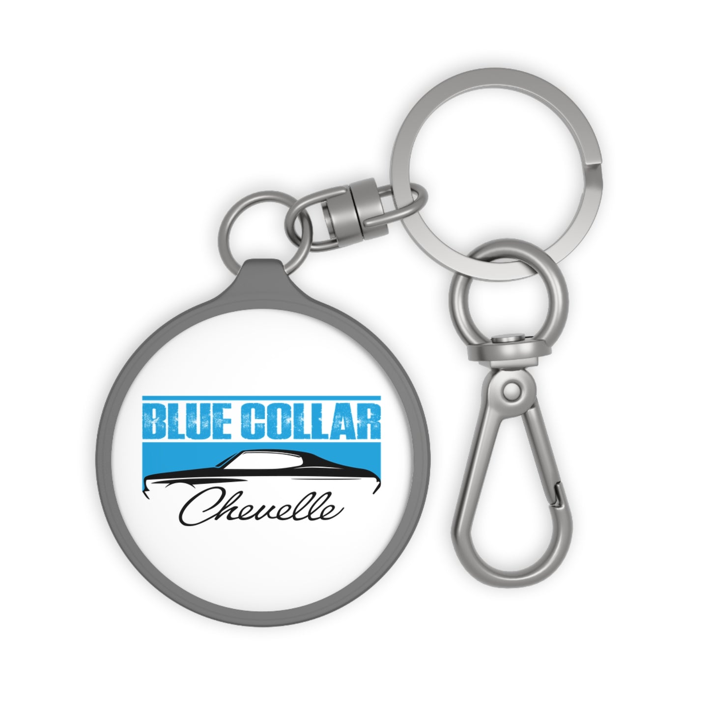 Blue Collar Chevelle Keychain