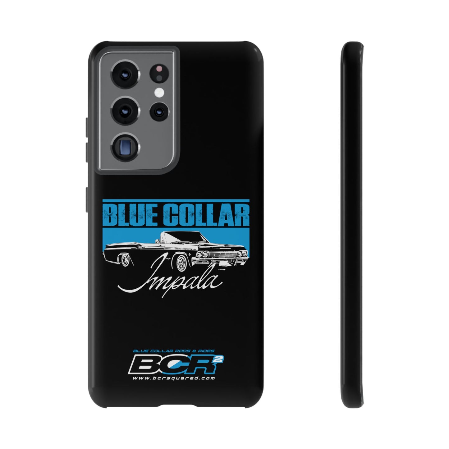 Blue Collar Impala Black Phone Cases