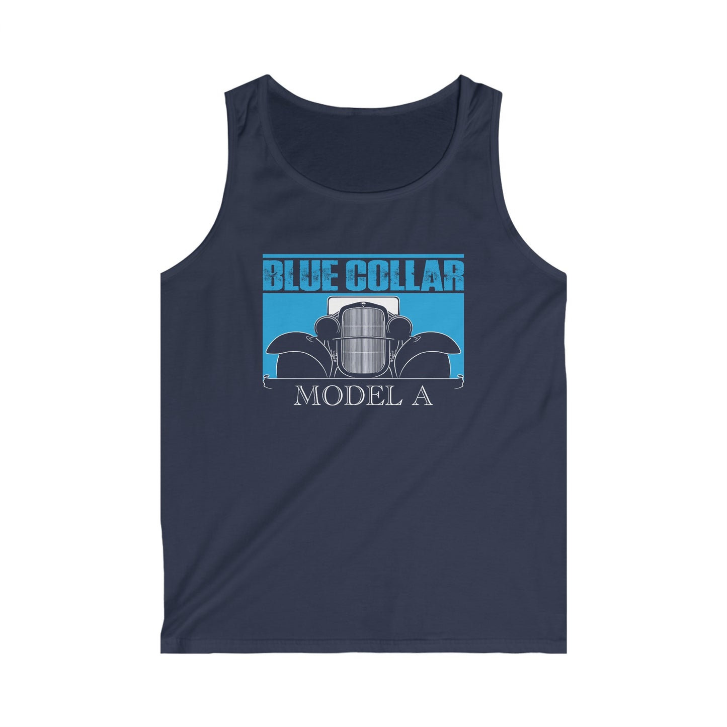 Blue Collar Model A Men's Tank Top