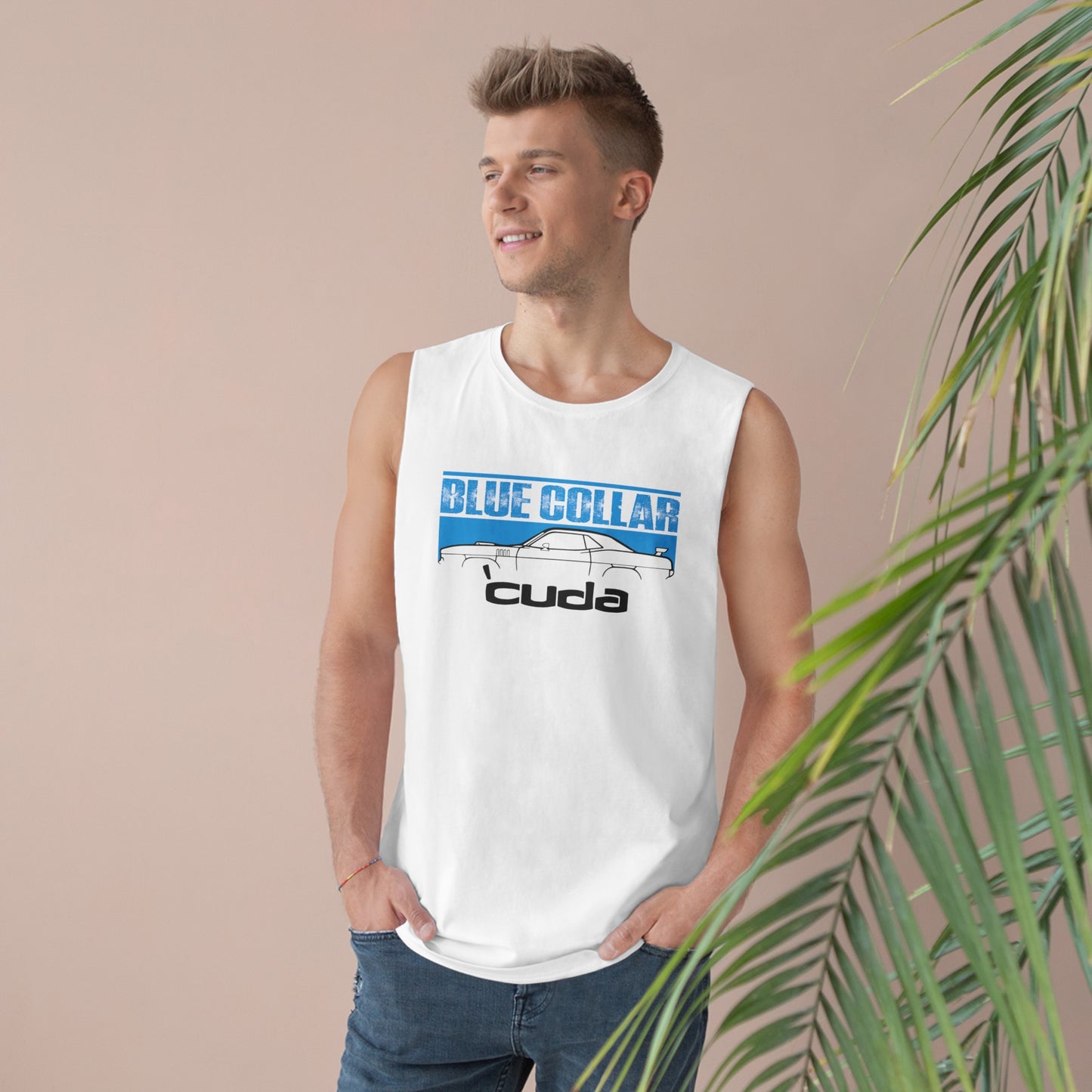 Blue Collar 'Cuda Sleeveless Tee