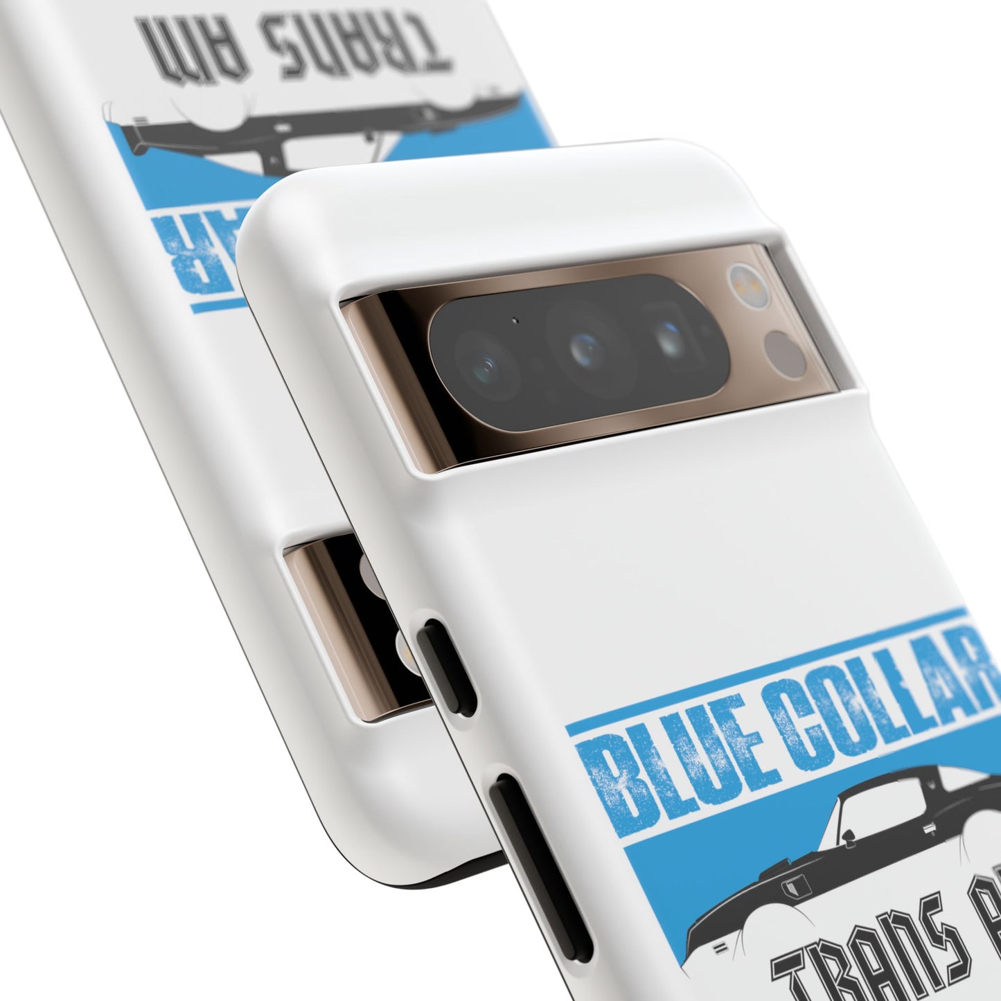 Blue Collar Trans Am White Phone Case