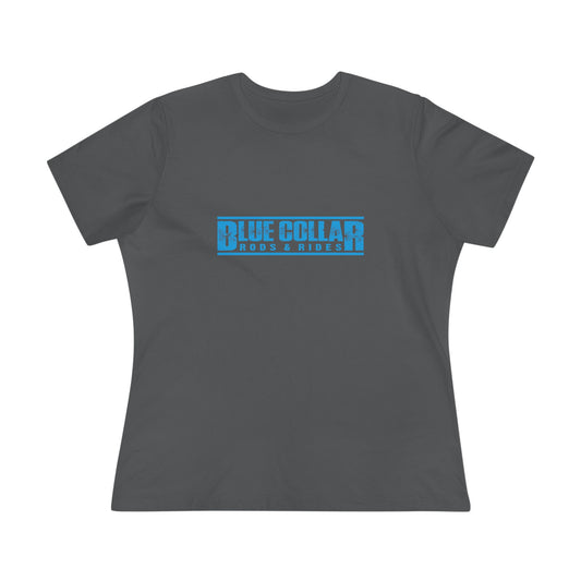 Blue Collar Block Logo Women's Tee