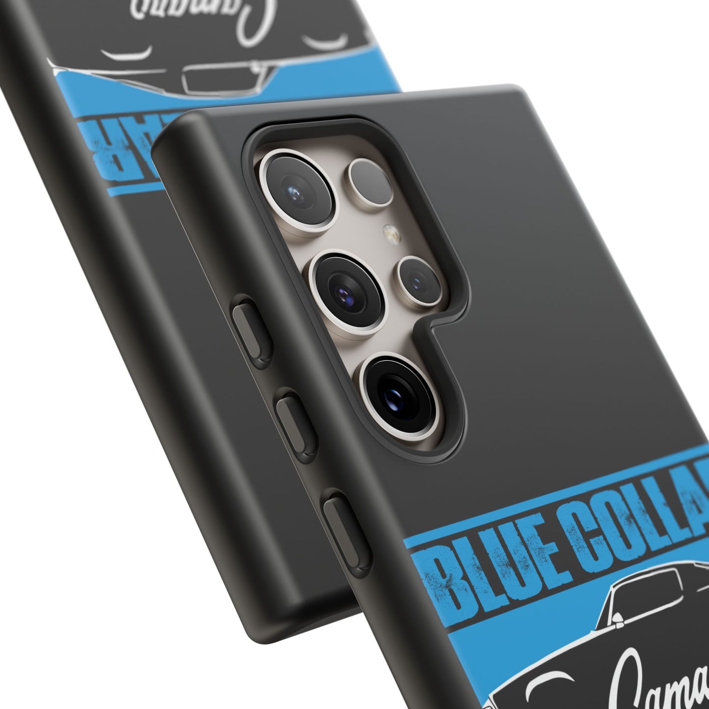 Blue Collar 2nd Gen Camaro Black Phone Cases