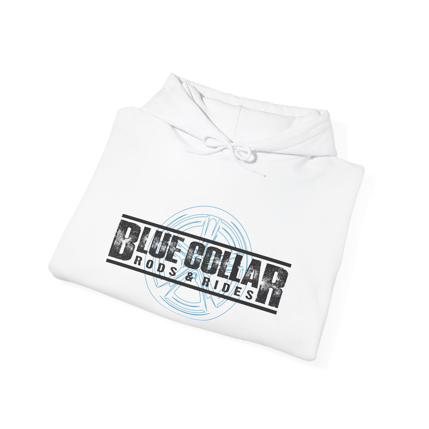 Blue Collar Wheel Hoodie