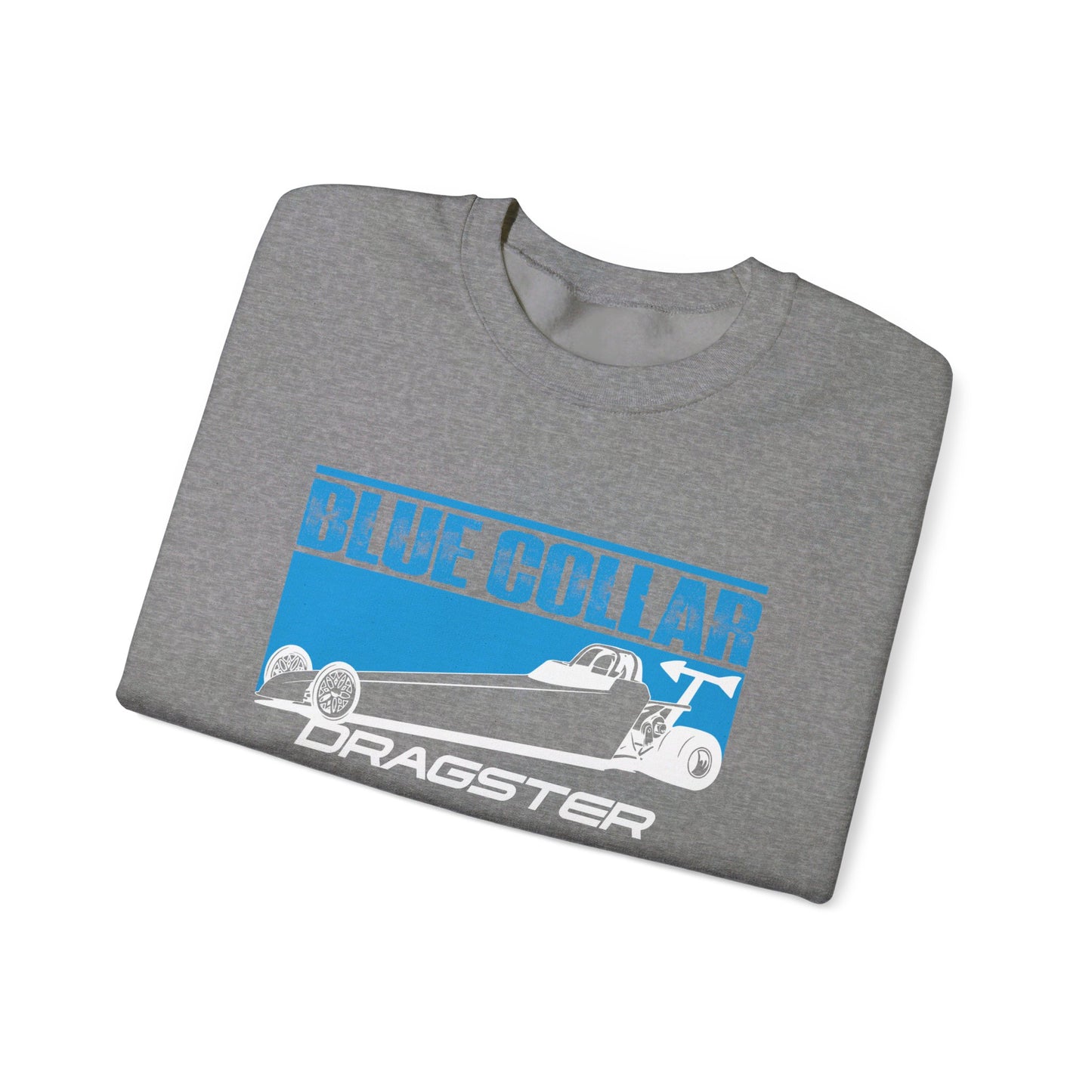 Blue Collar Dragster Crewneck Sweatshirt