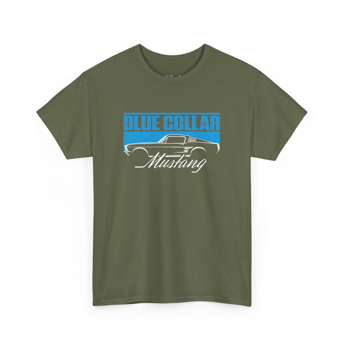 Blue Collar Mustang Tee