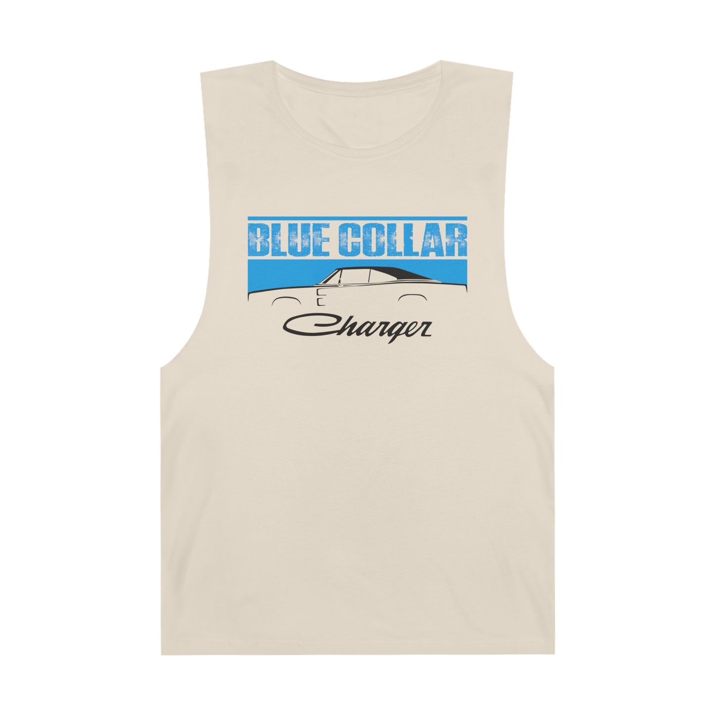 Blue Collar Charger Unisex Sleeveless Tee