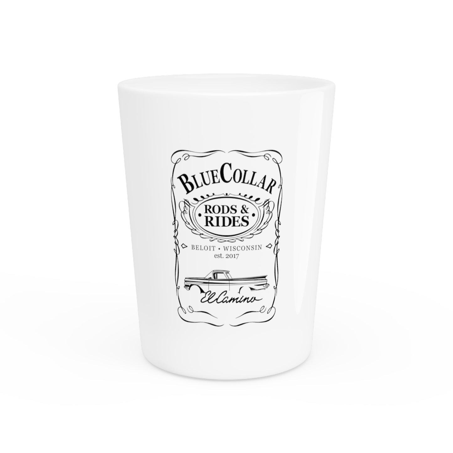 BC JD El Camino Shot Glass