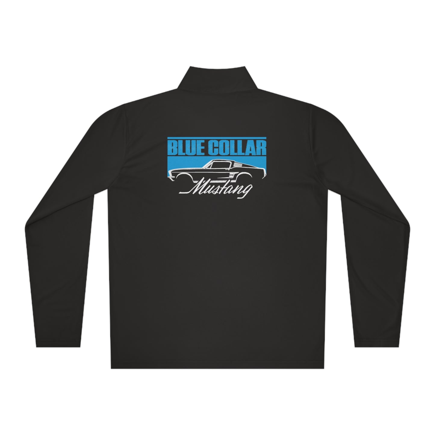 Blue Collar Mustang Quarter-Zip Pullover