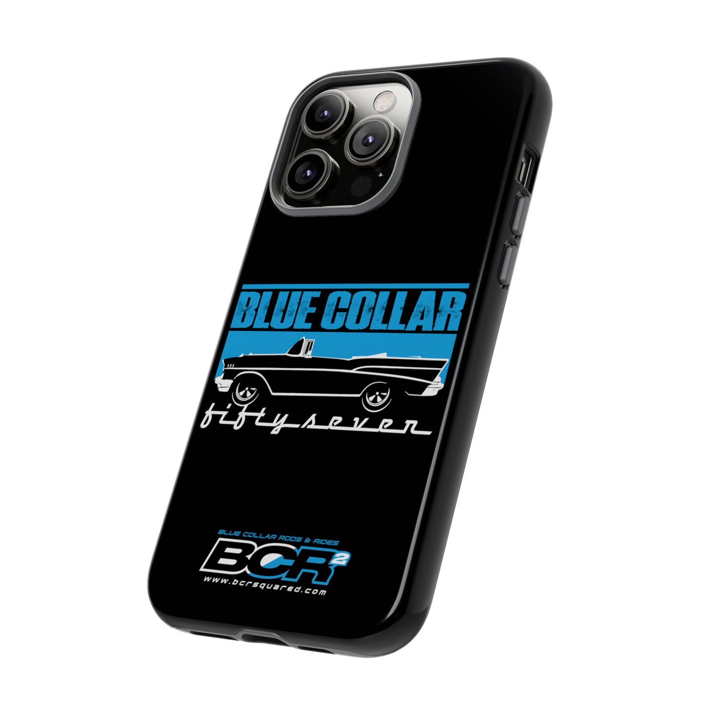 Blue Collar Fifty Seven Black Phone Case