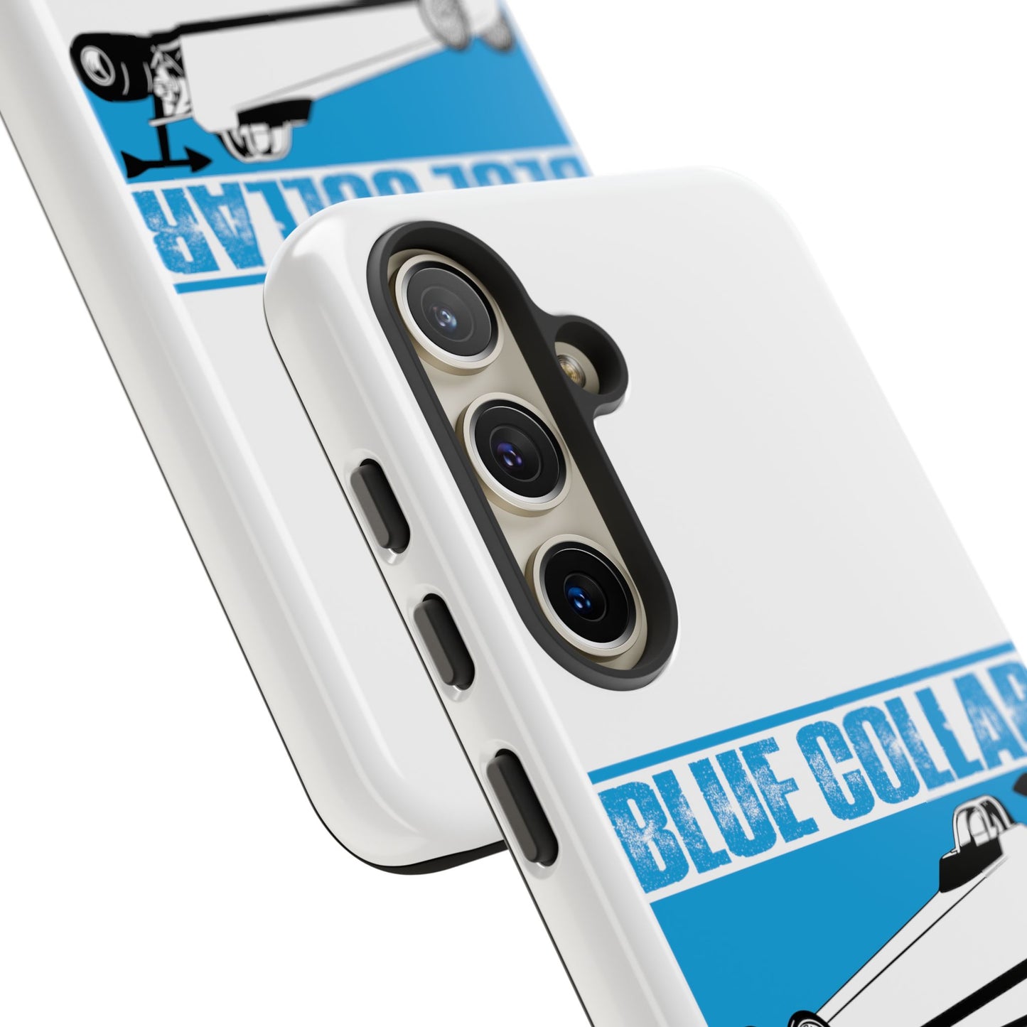 Blue Collar Dragster Phone Cases