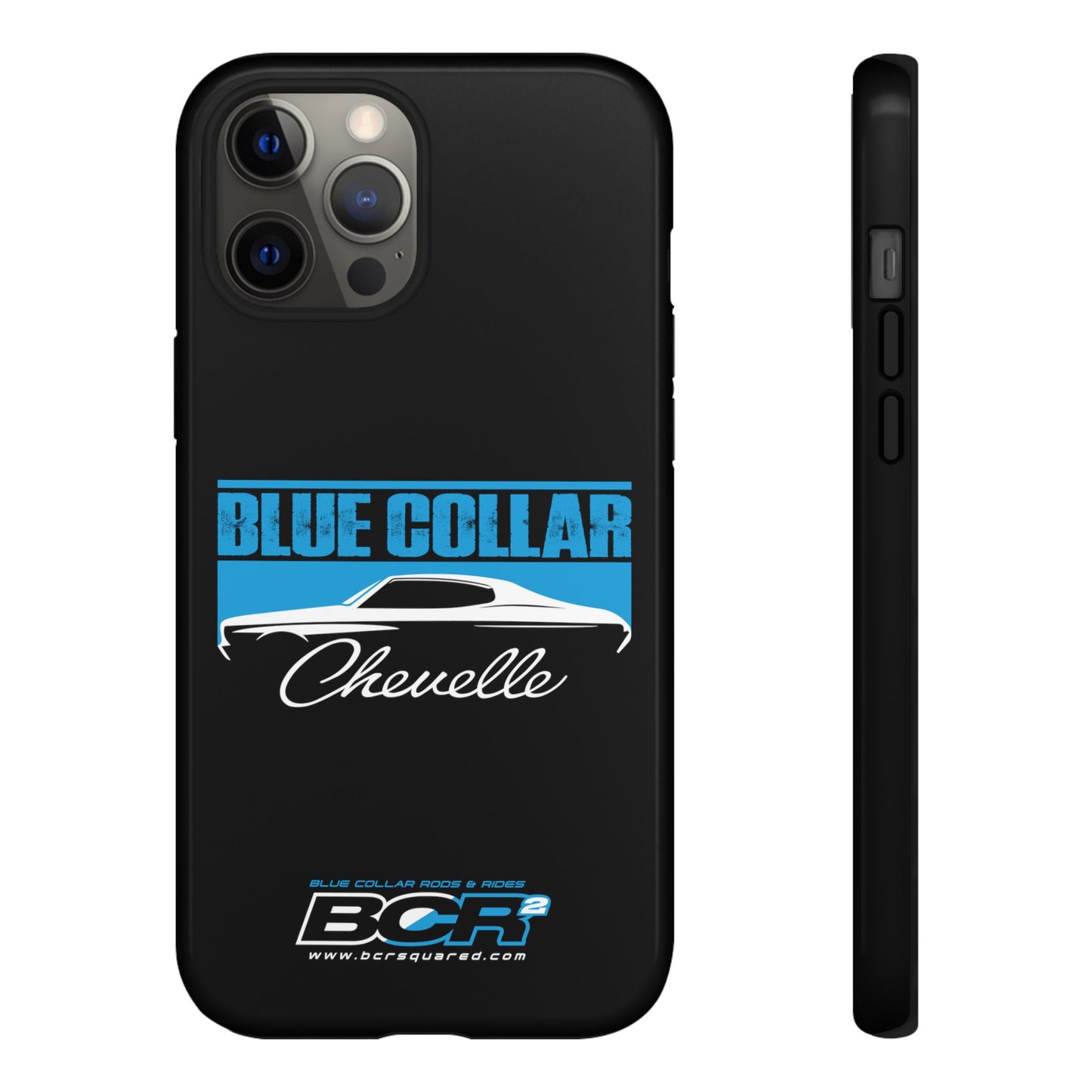 Blue Collar Chevelle Black Phone Case