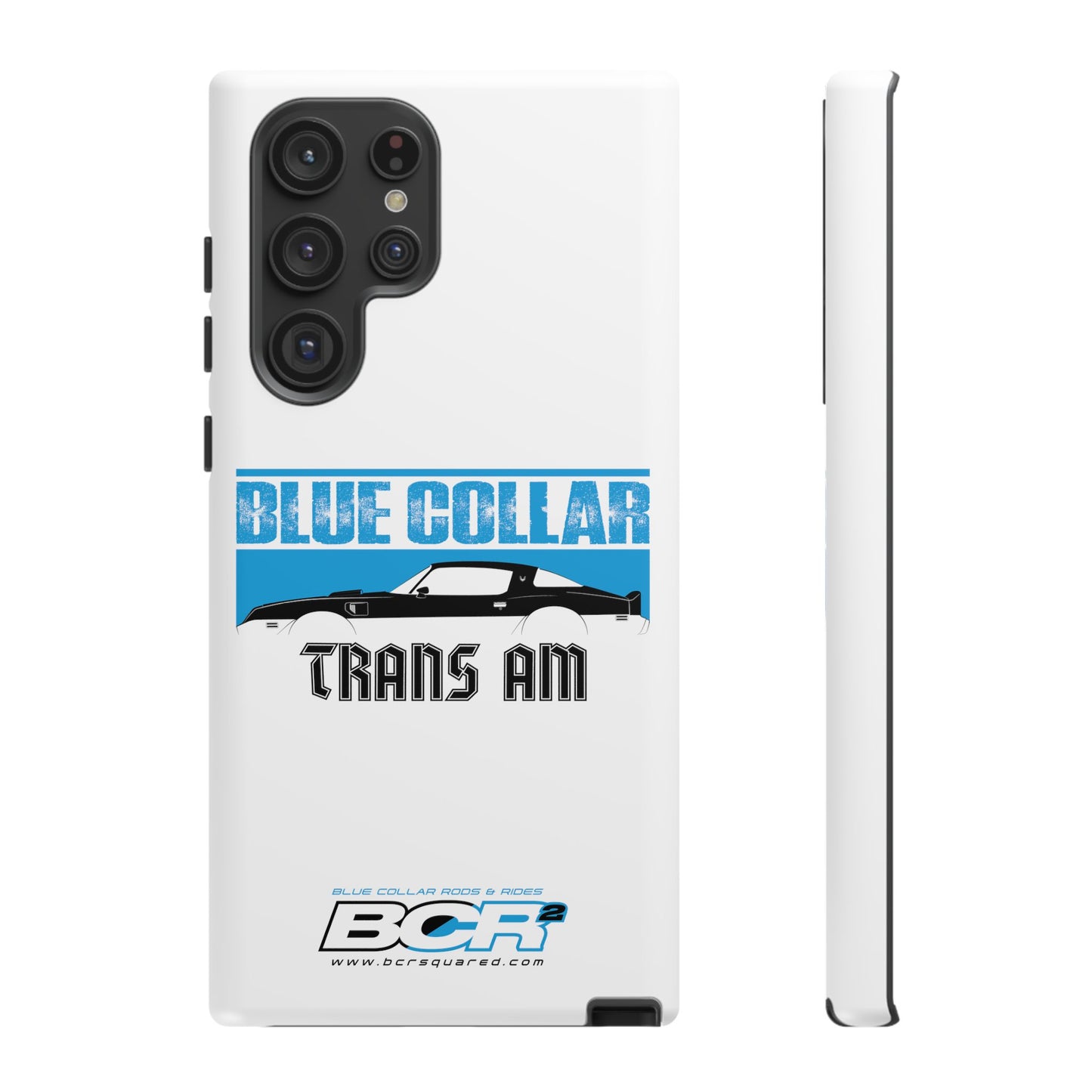 Blue Collar Trans Am White Phone Case