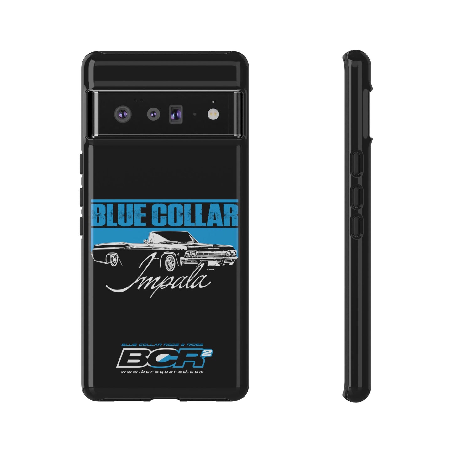 Blue Collar Impala Black Phone Cases