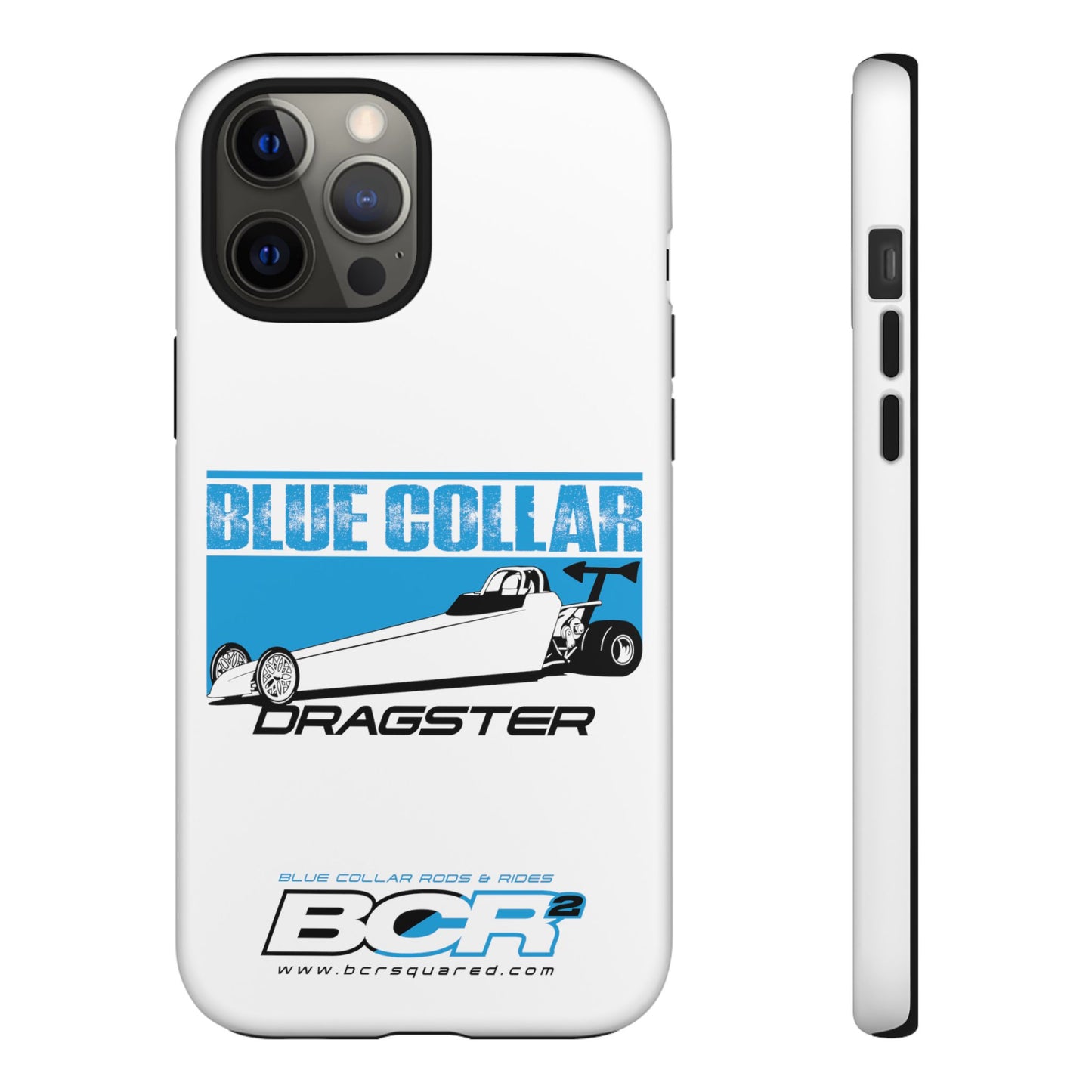 Blue Collar Dragster Phone Cases