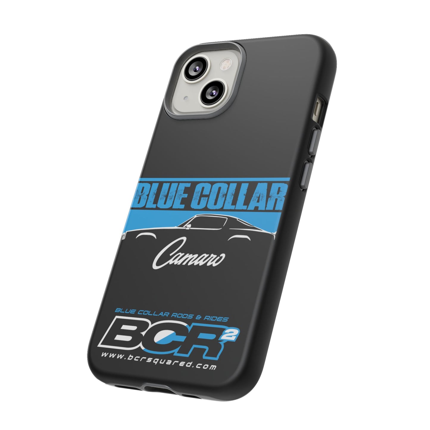 Blue Collar 2nd Gen Camaro Black Phone Cases