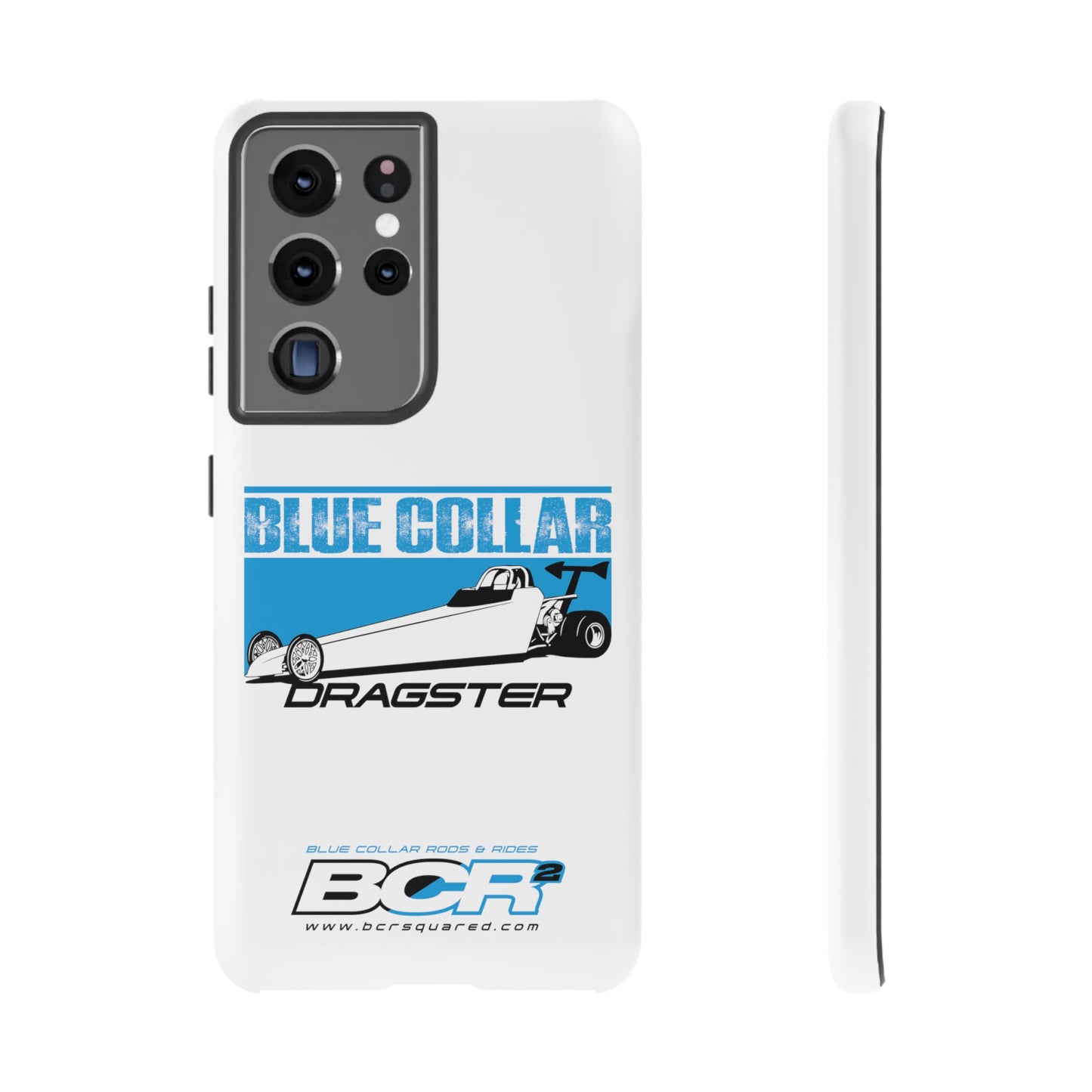 Blue Collar Dragster Phone Cases