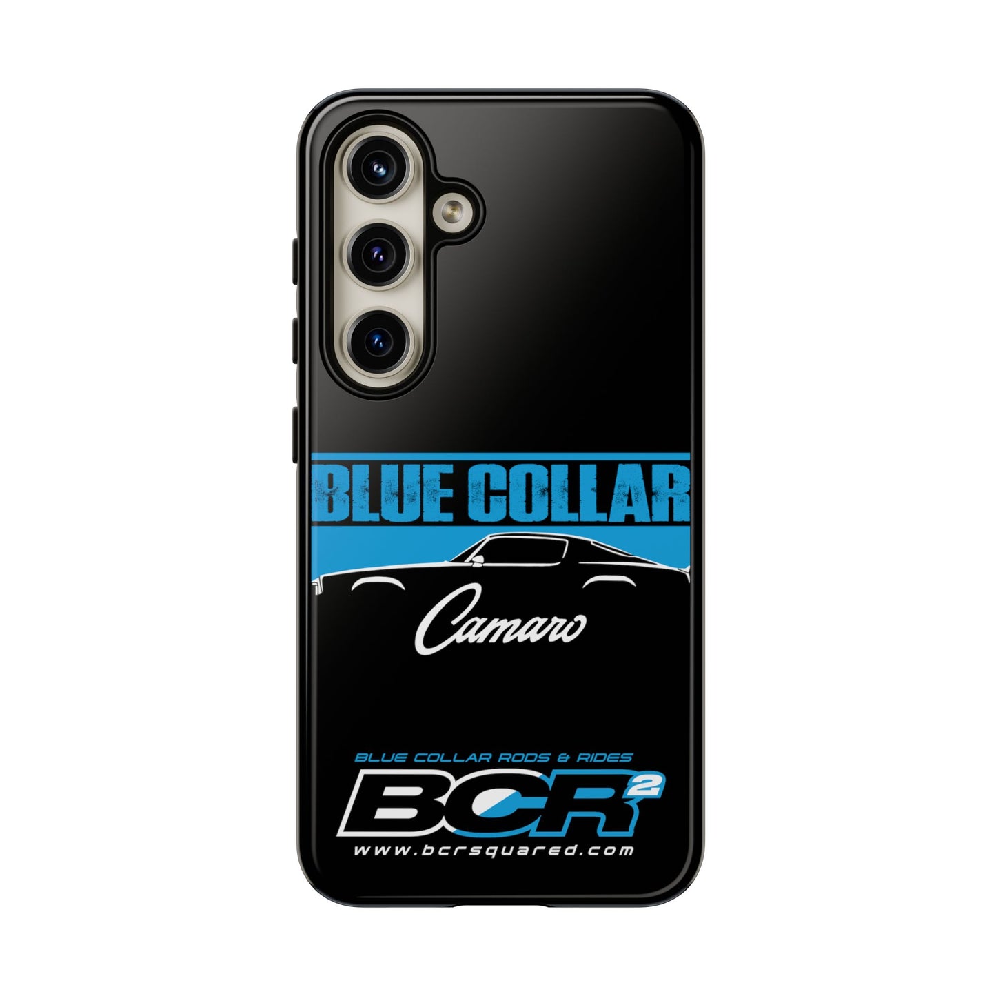 Blue Collar 2nd Gen Camaro Black Phone Cases