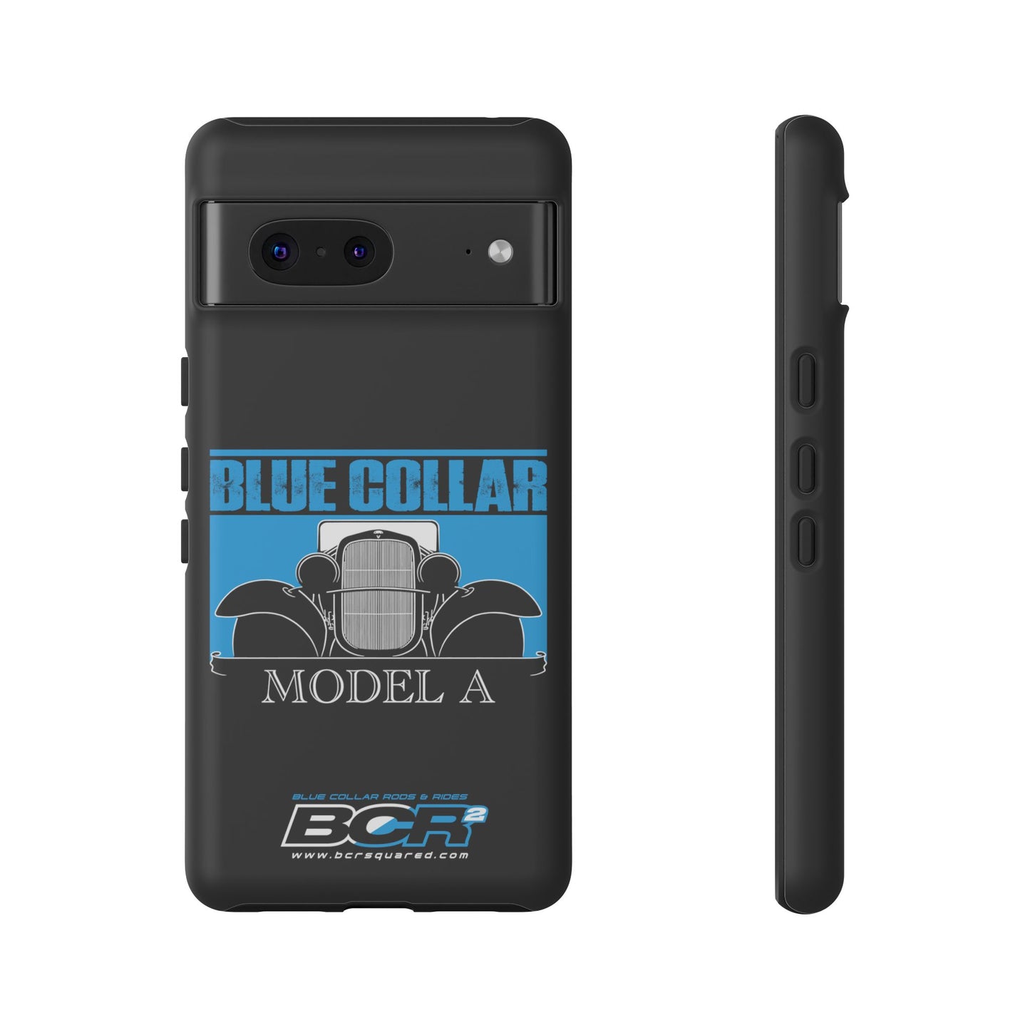 Blue Collar Model A Black Phone Case