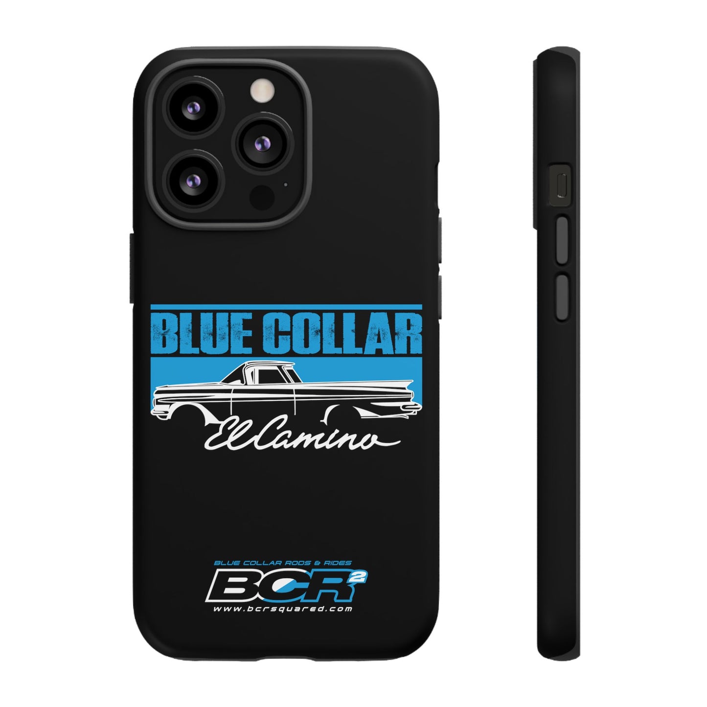 Blue Collar El Camino Black Phone Case