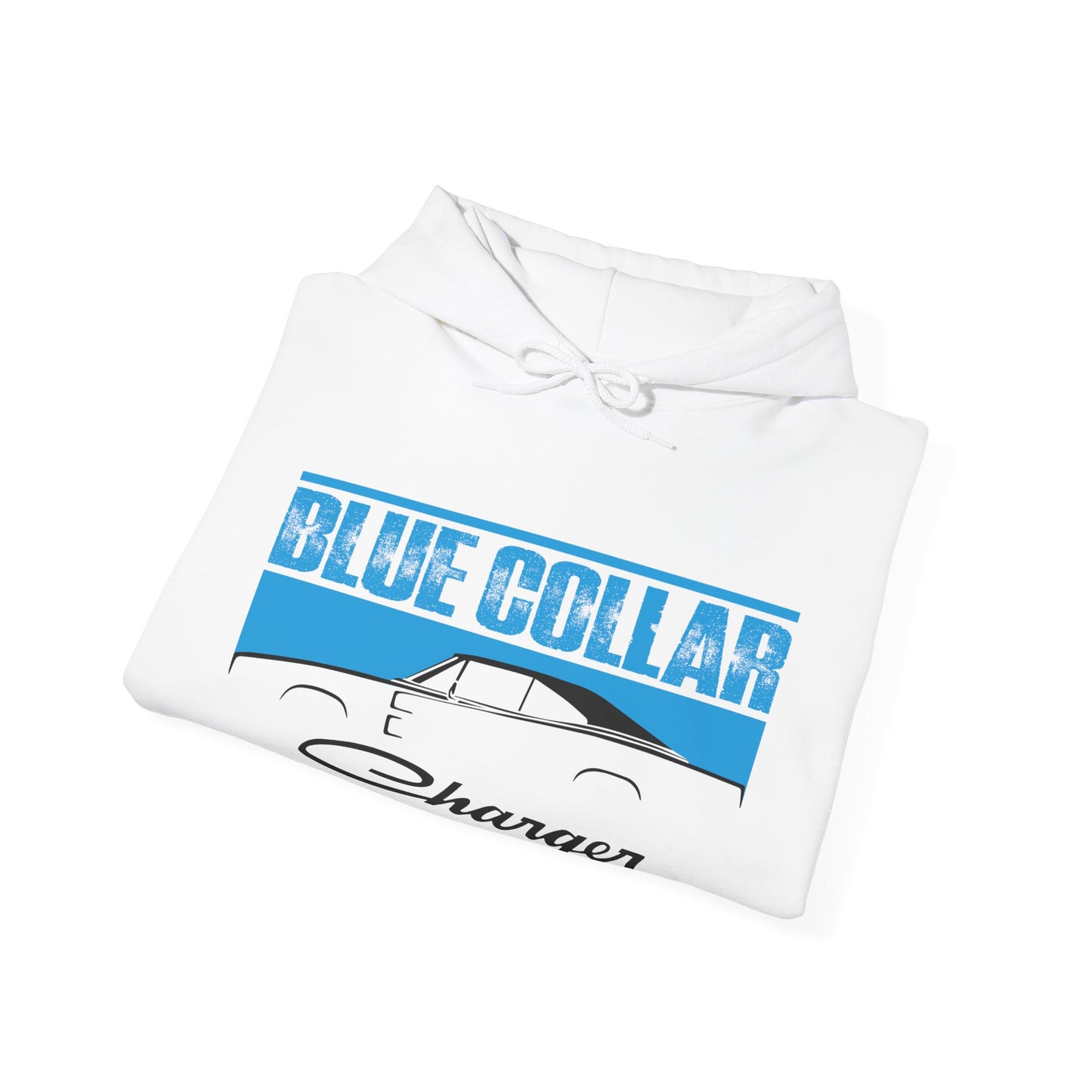 Blue Collar Charger Hoodie