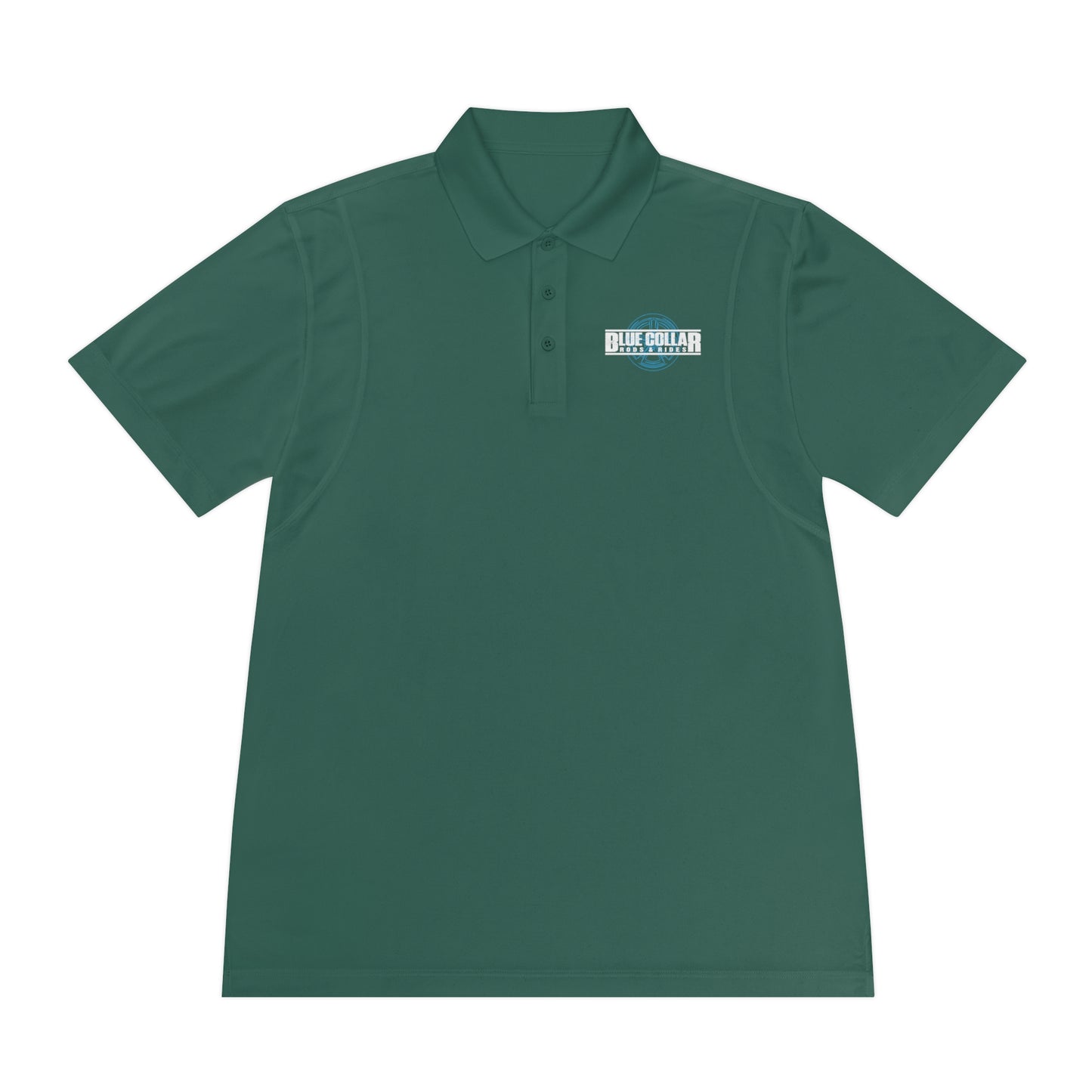 Blue Collar Wheel Polo Shirt