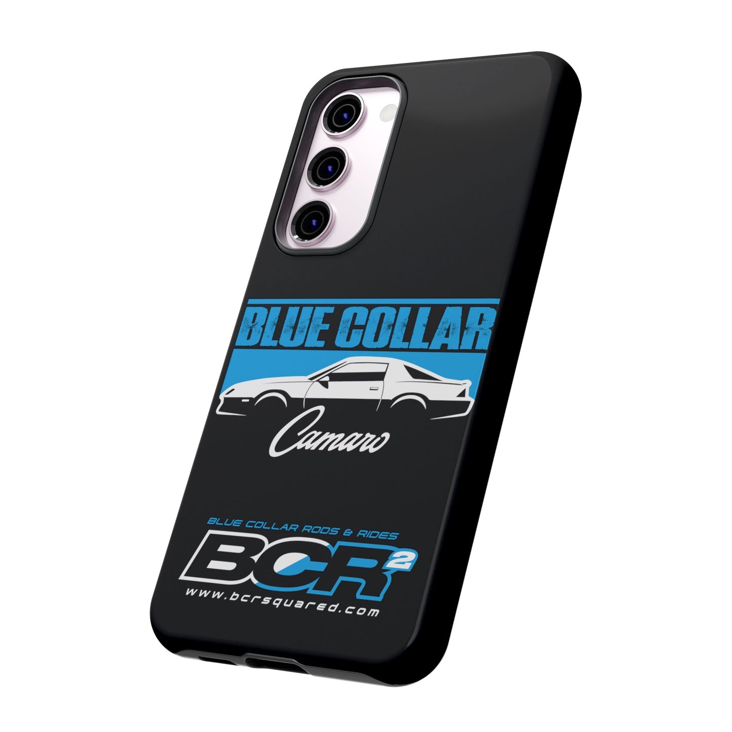 Blue Collar 3rd Gen Camaro Black Phone Cases