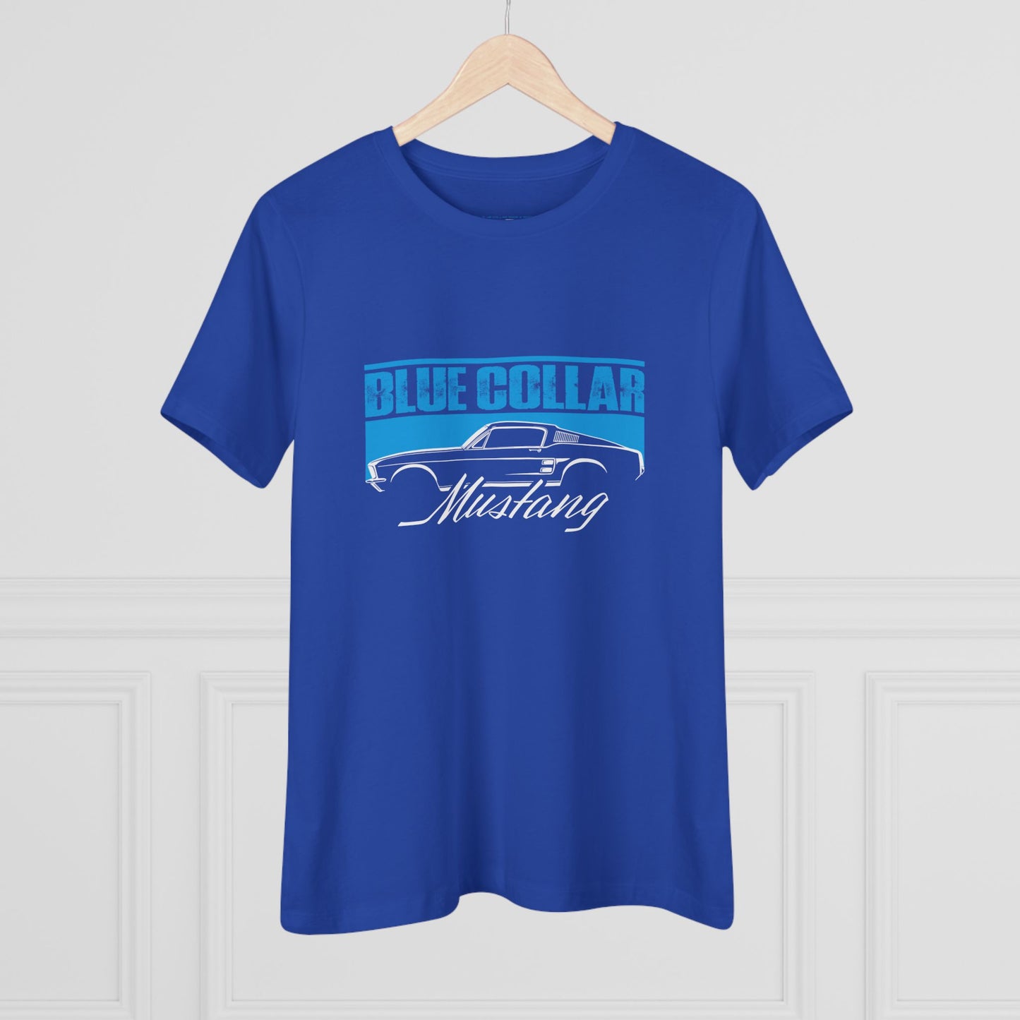 Blue Collar Mustang Women's Tee