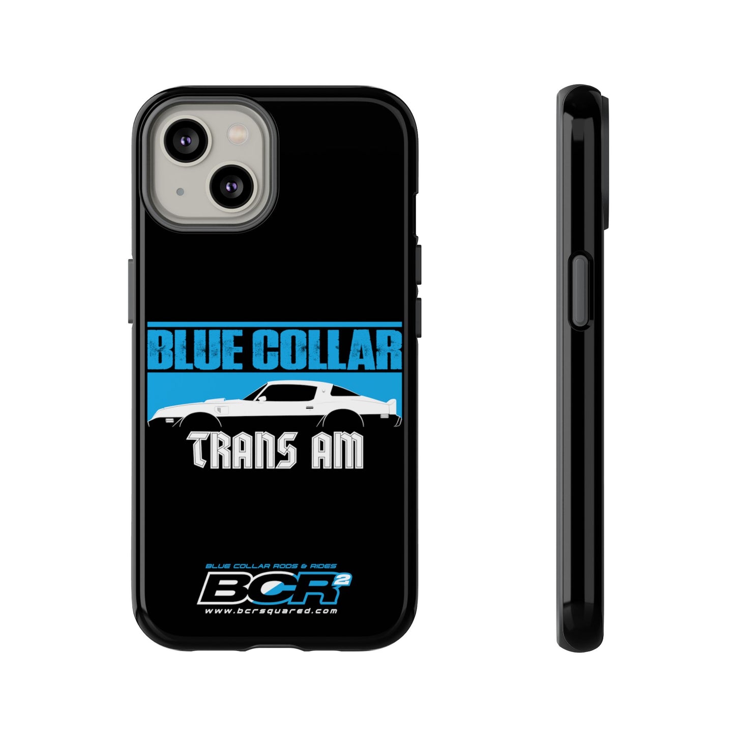 Blue Collar Black Phone Case