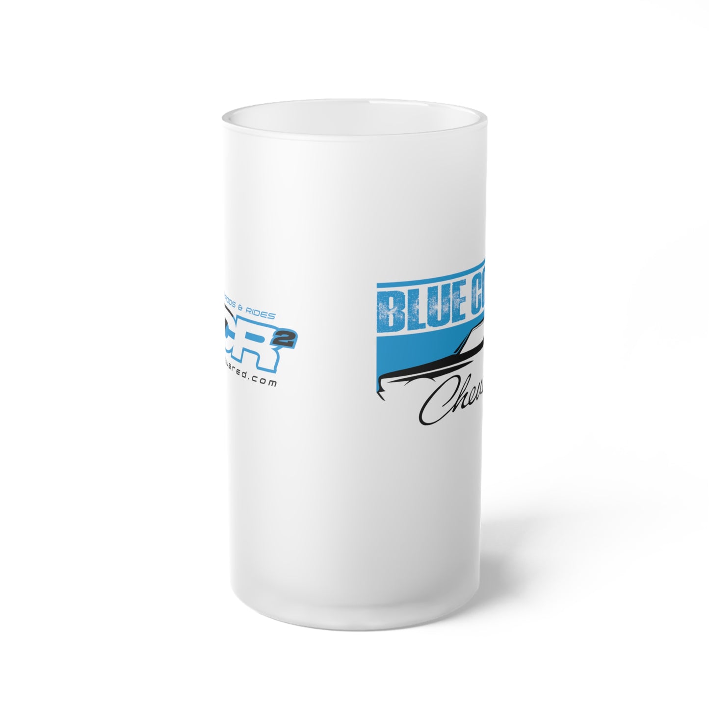 Blue Collar Chevelle Frosted Beer Mug