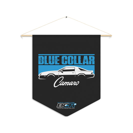 Blue Collar 3rd Gen Camaro Pennant Banner