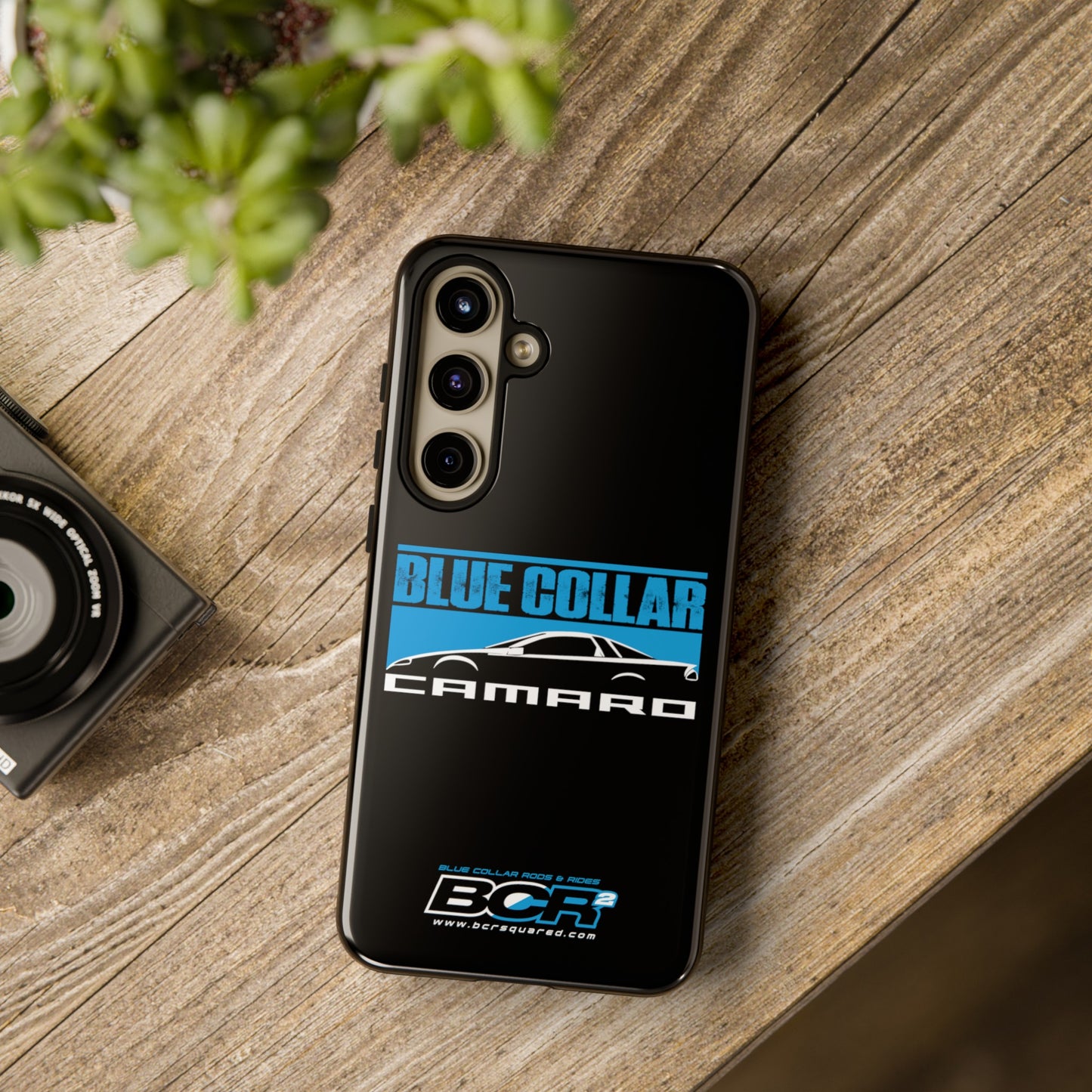 Blue Collar 4th Gen Camaro Black Phone Cases