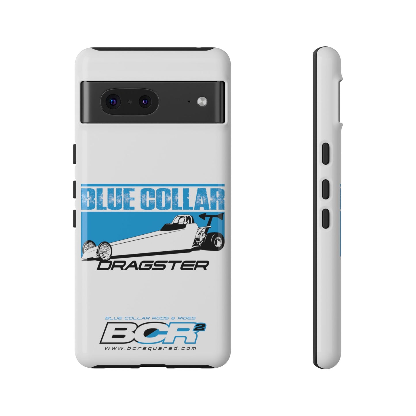 Blue Collar Dragster Phone Cases