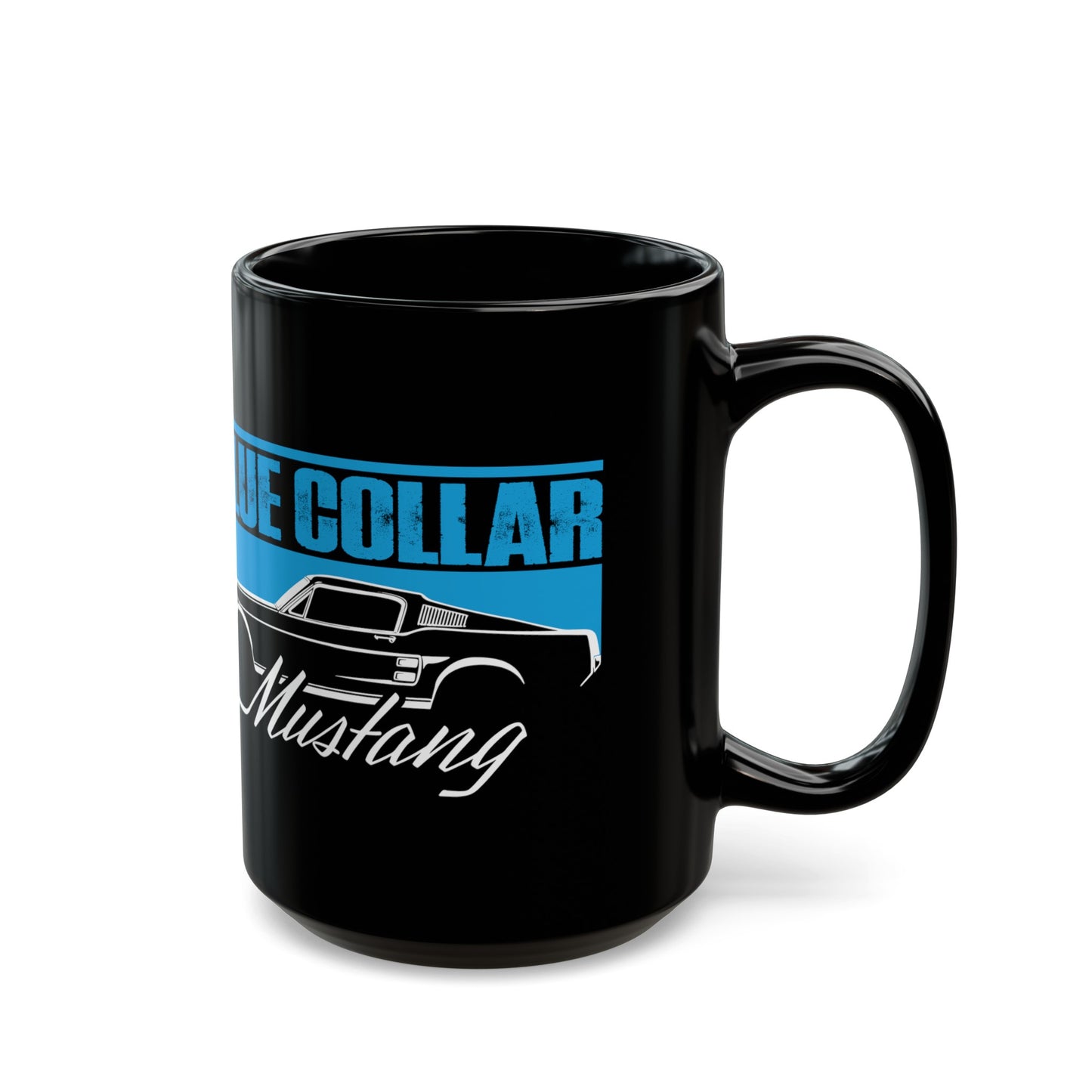 Blue Collar Mustang Coffee Mug