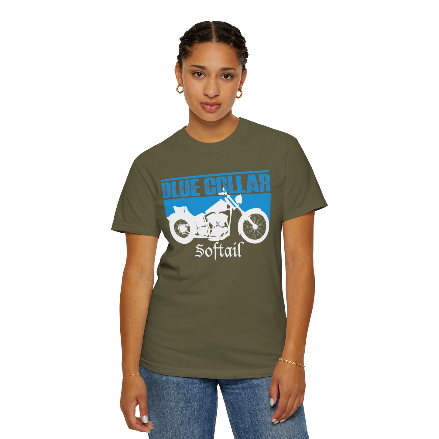 Blue Collar Softail Tee