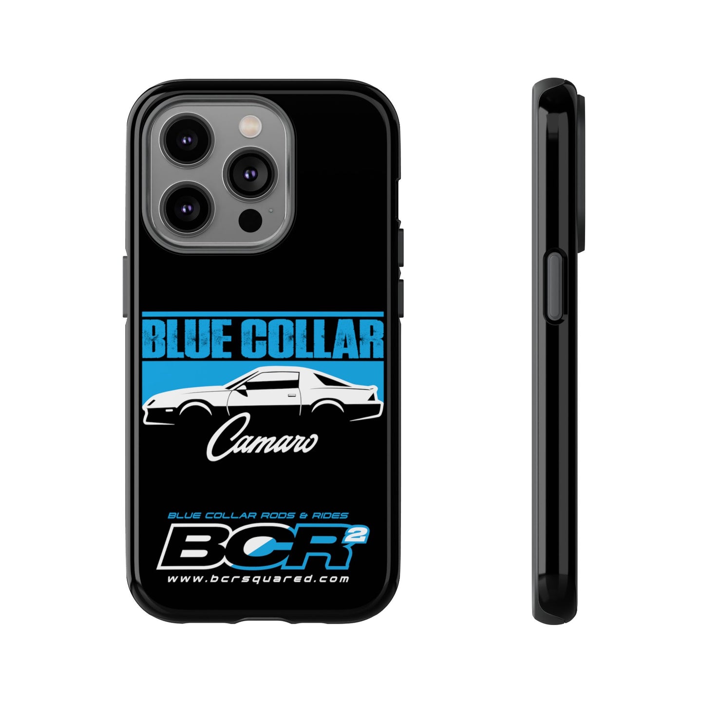 Blue Collar 3rd Gen Camaro Black Phone Cases