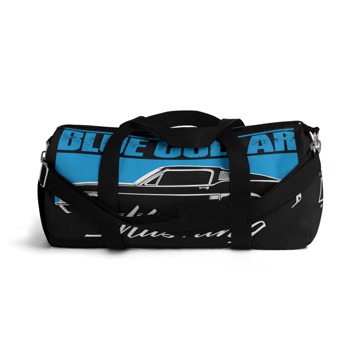 Blue Collar Mustang Black Duffel Bag